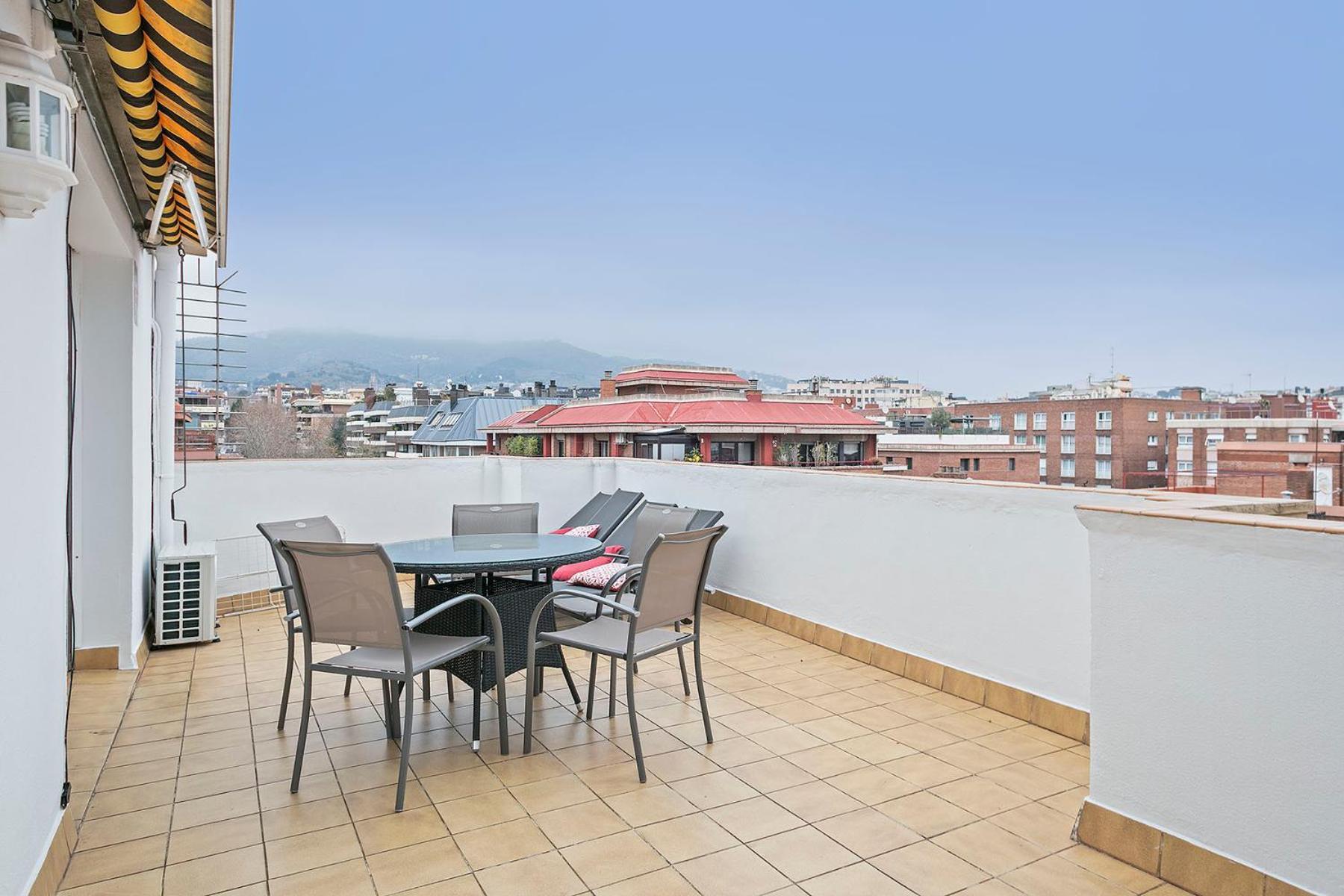 Sarria Attic Daire Barselona Dış mekan fotoğraf